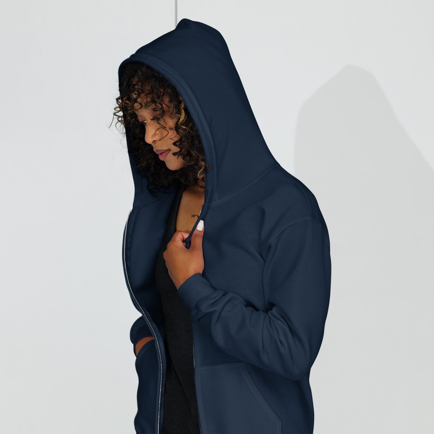 "I Know Your Search History" Unisex zip hoodie- Wavy Font- 7 Color Options