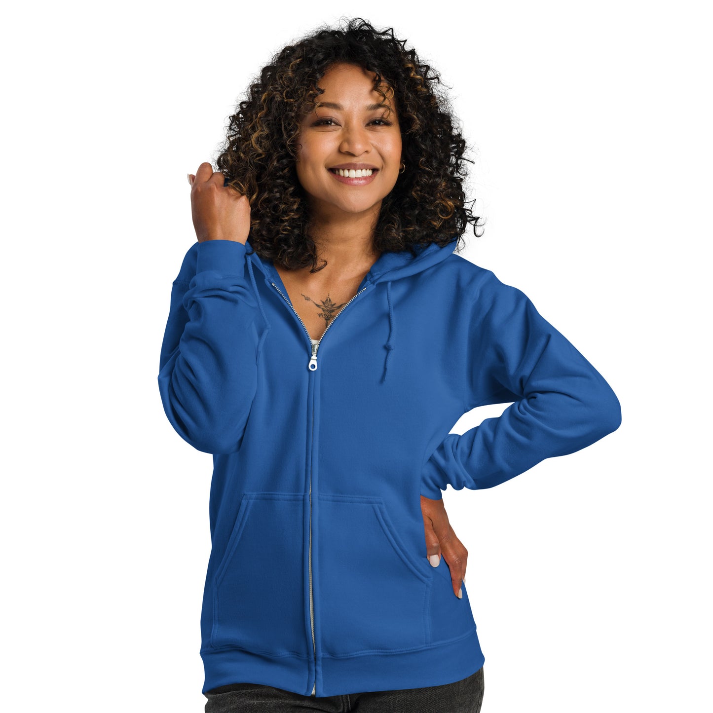 "I Know Your Search History" Unisex zip hoodie- Wavy Font- 7 Color Options