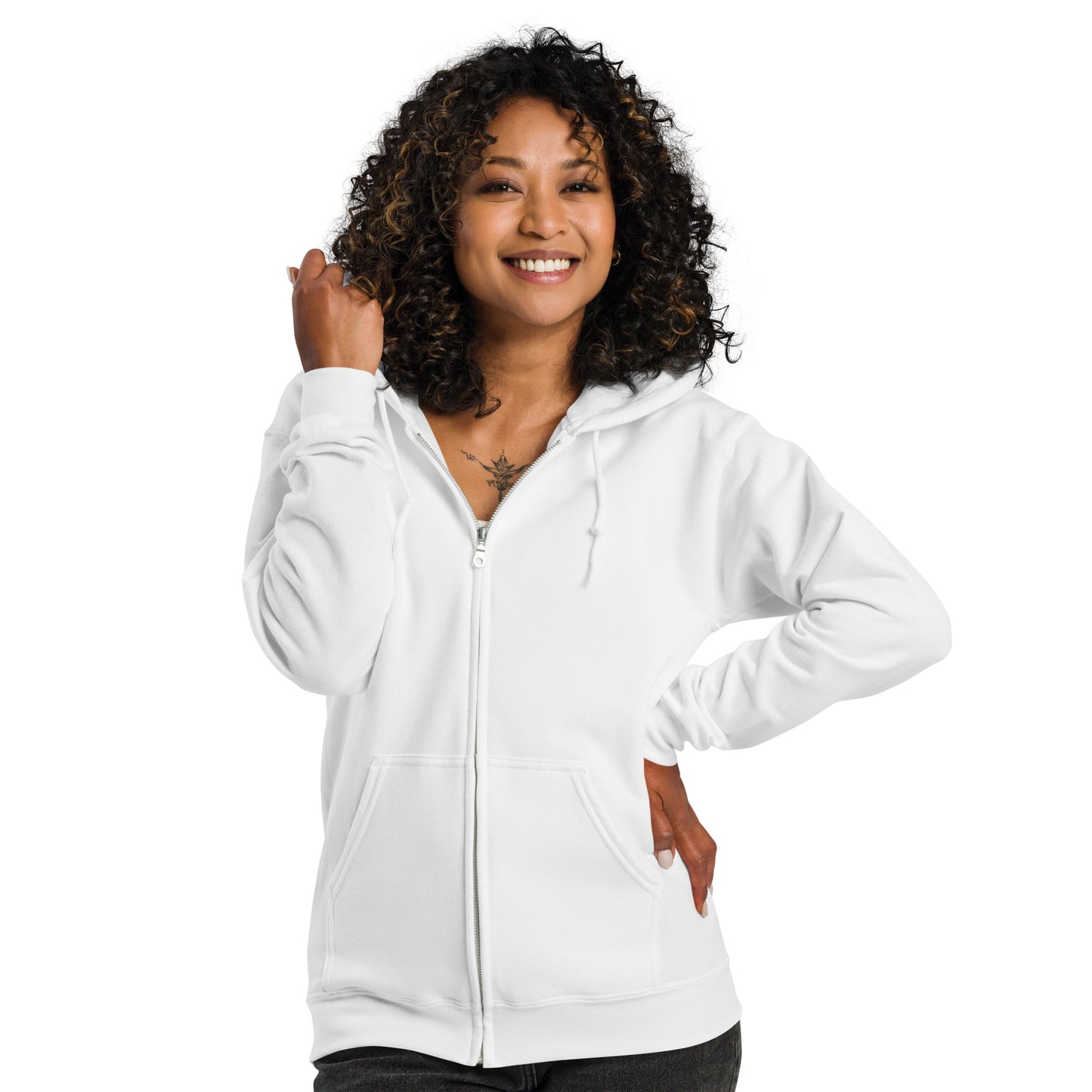 "I Know Your Search History" Unisex zip hoodie- Wavy Font- 7 Color Options