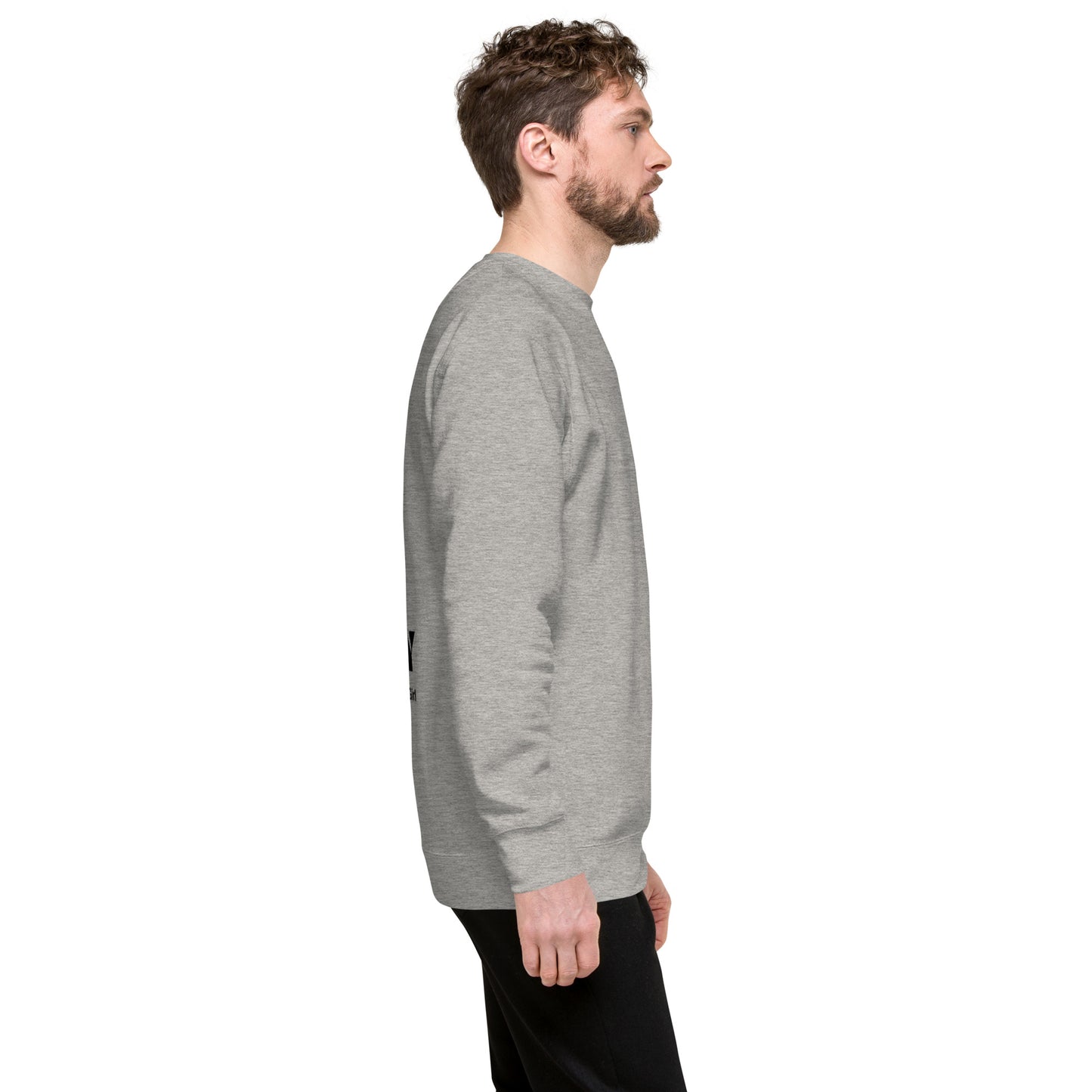 "I know Your Search History" Unisex Sweatshirt- Black Bold Font - 3 Color Options