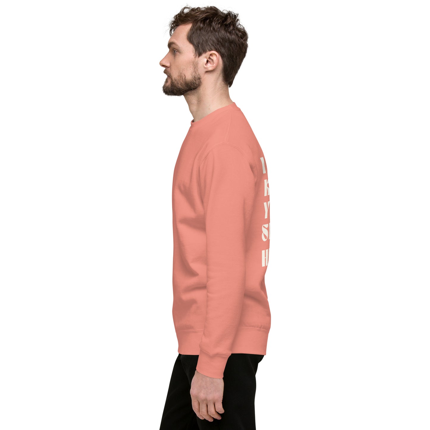 "I Know Your Search History" Unisex Sweatshirt- White Font- 7 Color Options