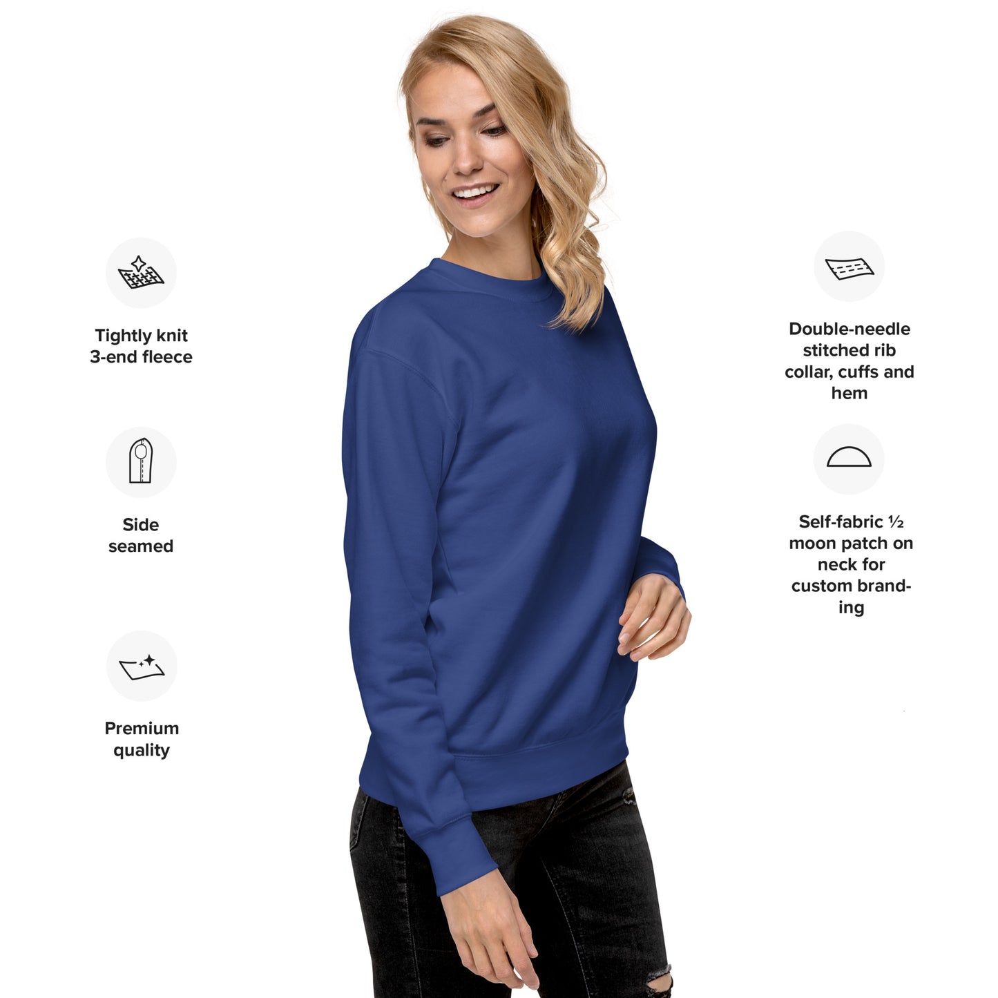 "I Know Your Password" Unisex Sweatshirt- White Bold Font - 7 Color Options