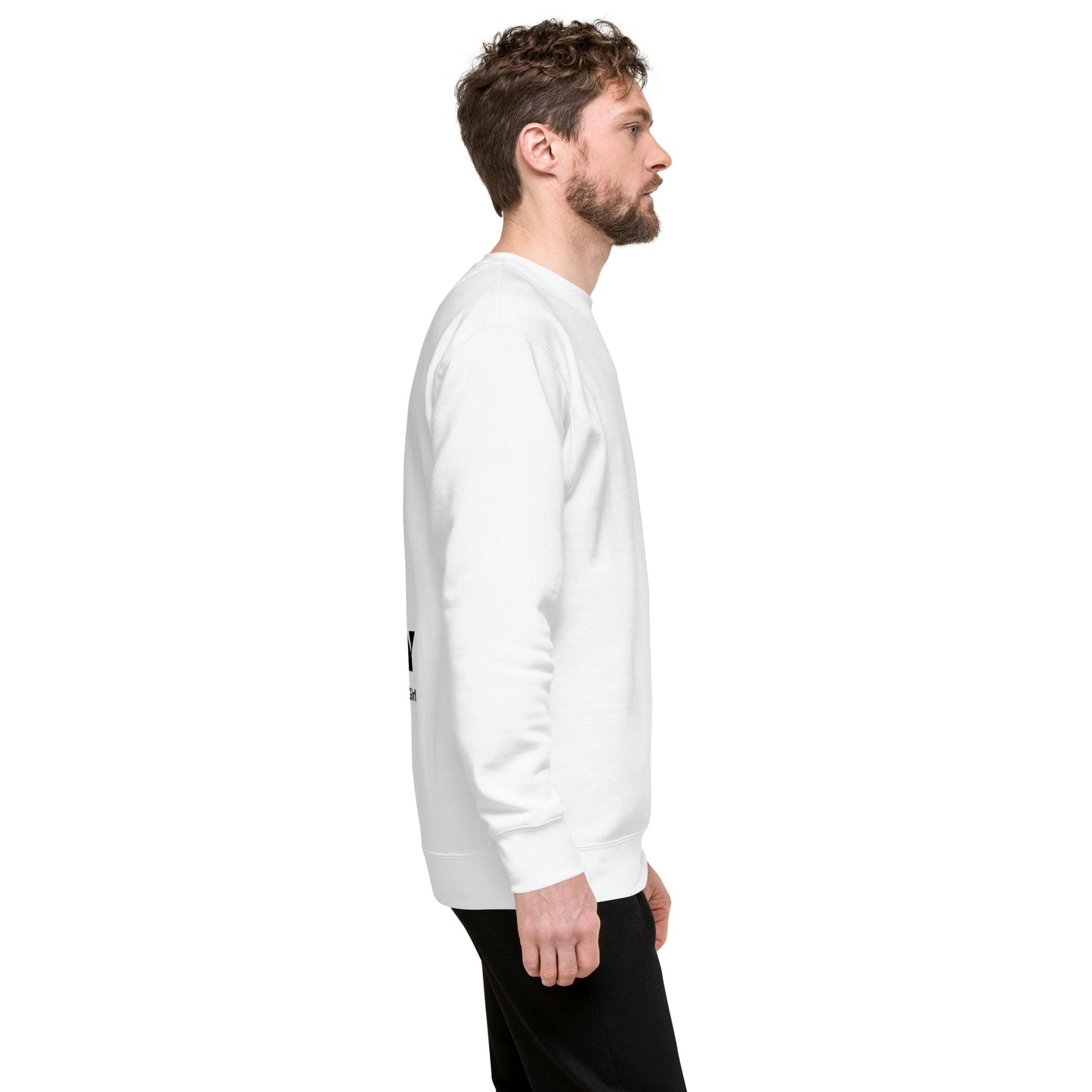 "I know Your Search History" Unisex Sweatshirt- Black Bold Font - 3 Color Options